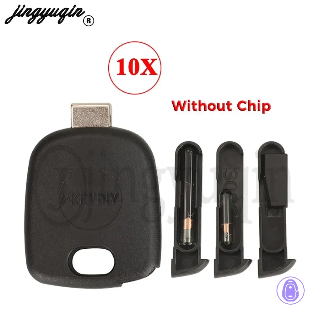10 قطع غلاف مفتاح ترانسبوندر عالمي KD/VVDI، رأس مفتاح مع حامل شريحة