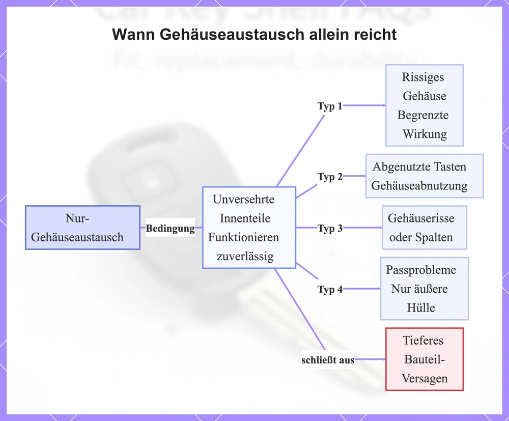 Wann Gehäuseaustausch allein reicht