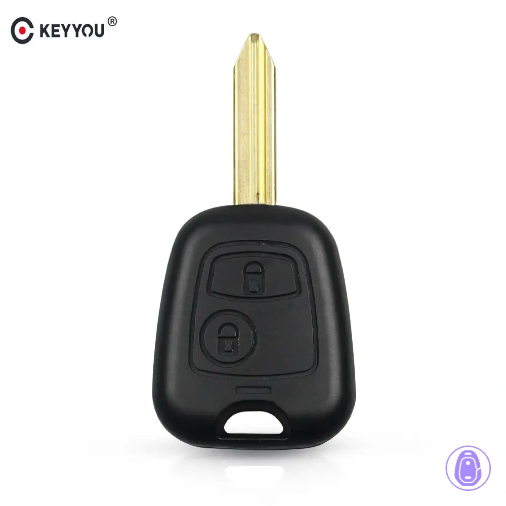 2 Buttons Remote Key Flip Fob Car Key Case For Peugeot Partner Expert Boxer SX9 Blade Car Key Shell