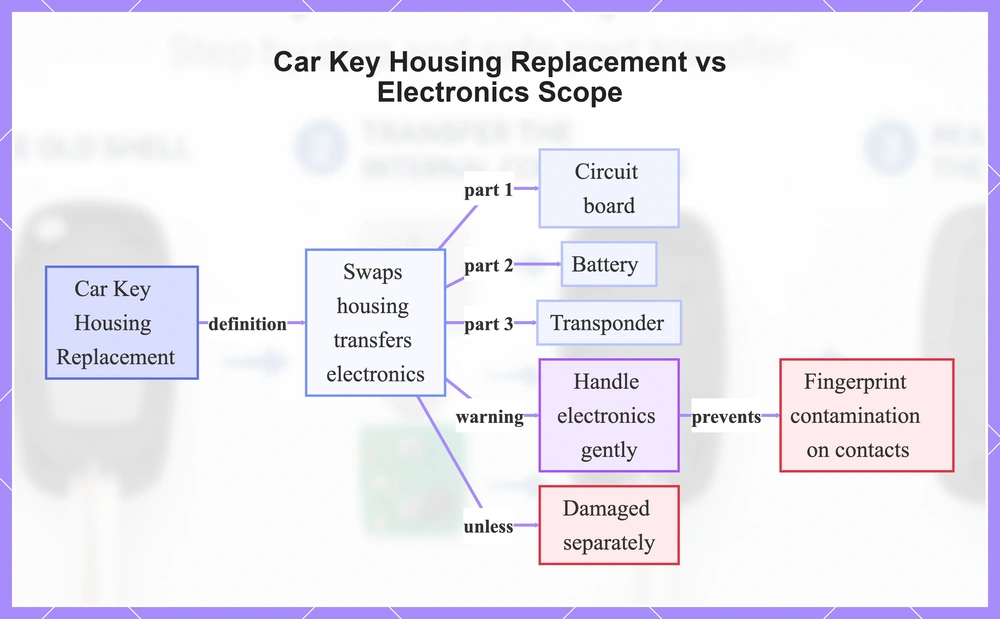 Car Key Housing Replacement vs Electronics Scope