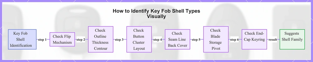 How to Identify Key Fob Shell Types Visually