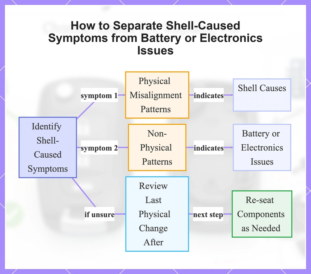 How to Separate Shell-Caused Symptoms from Battery or Electronics Issues
