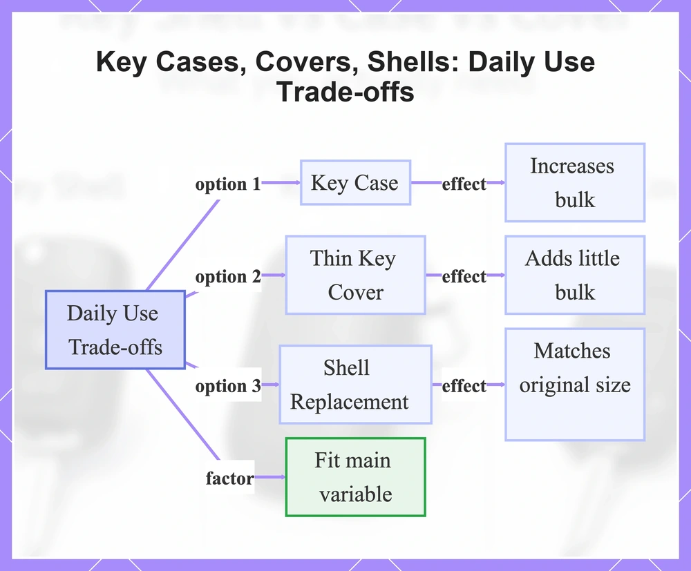 Key Cases, Covers, Shells: Daily Use Trade-offs