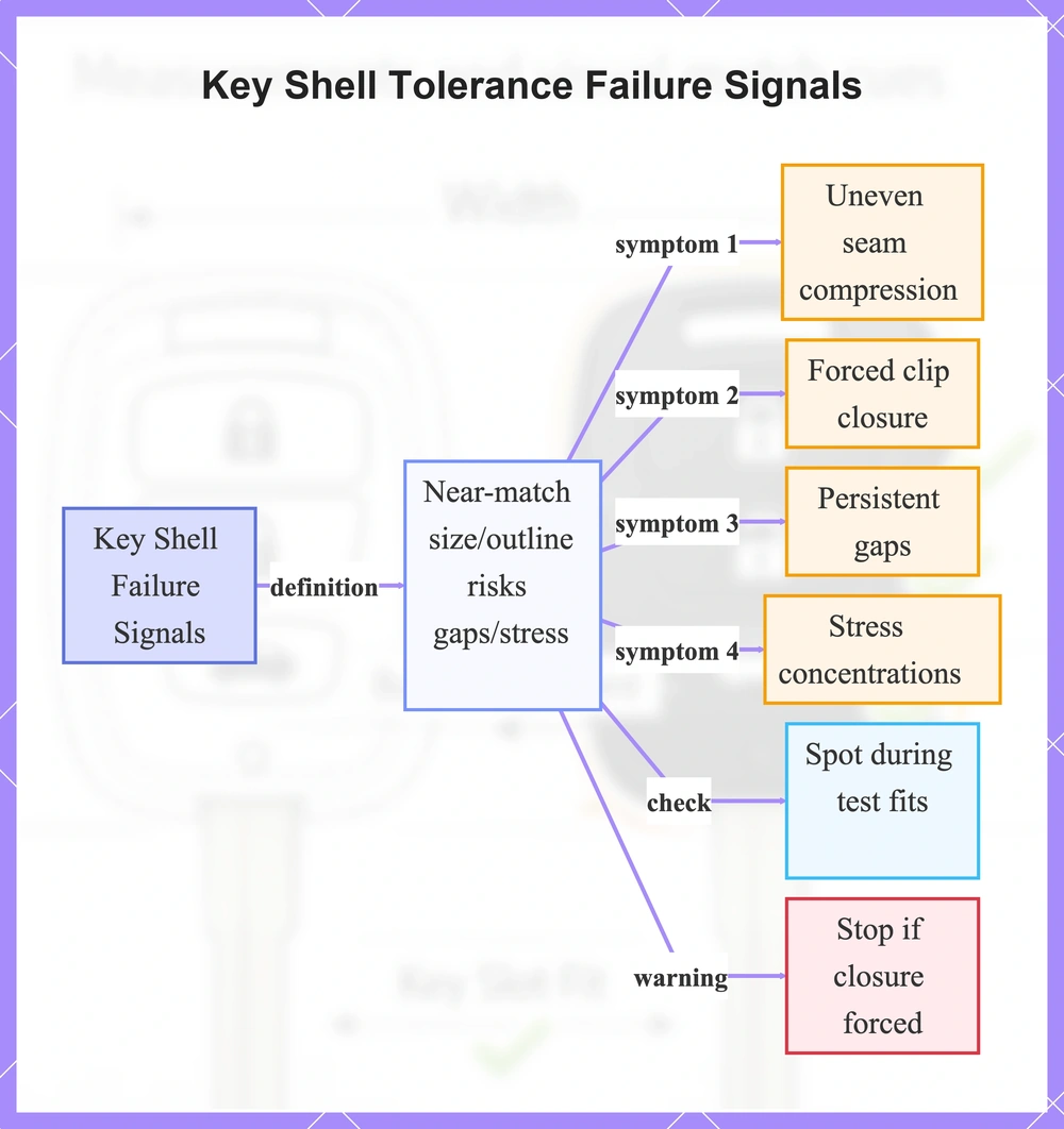 Key Shell Tolerance Failure Signals