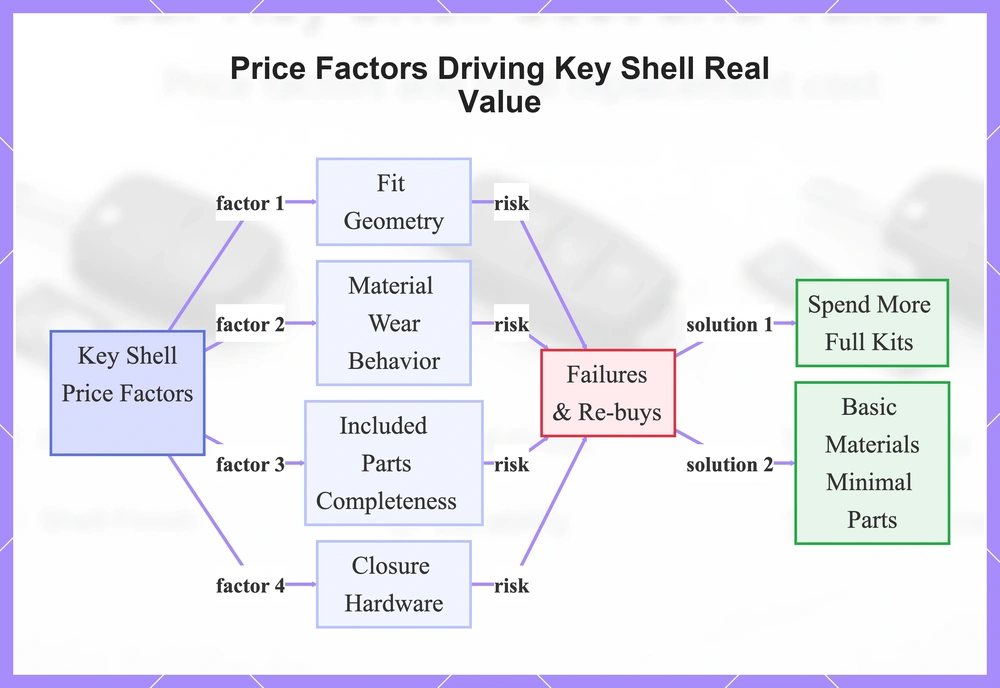 Price Factors Driving Key Shell Real Value