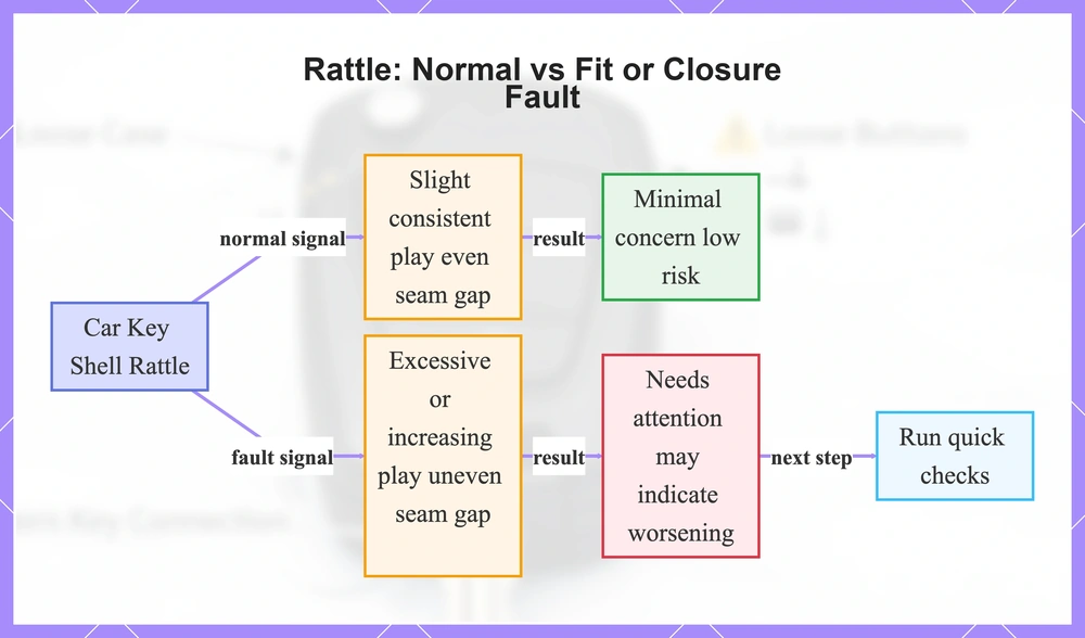 Rattle: Normal vs Fit or Closure Fault