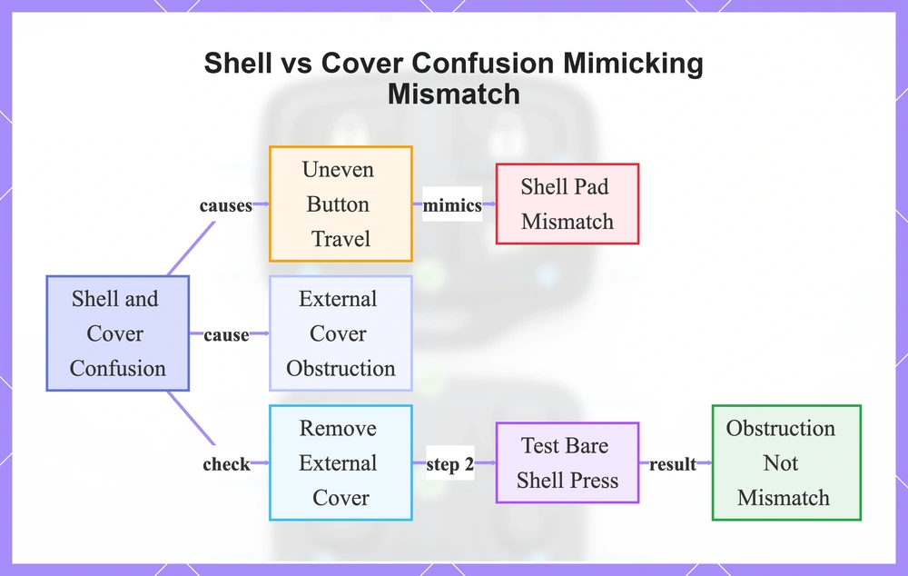 Shell vs Cover Confusion Mimicking Mismatch