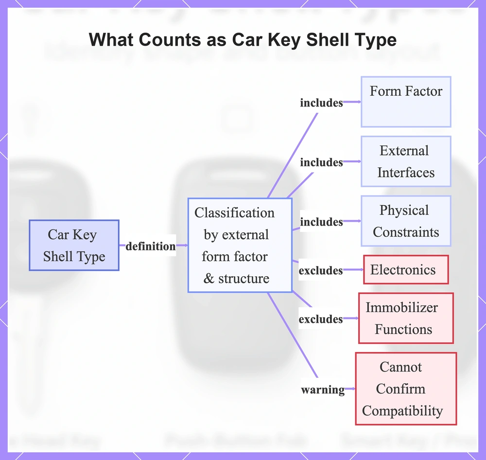 What Counts as Car Key Shell Type