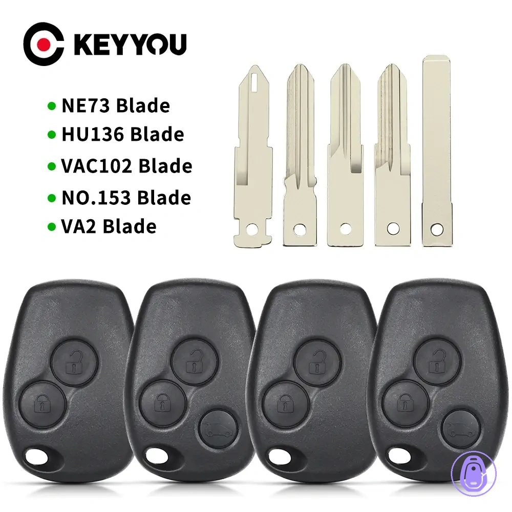 Coque de clé de remplacement 3 boutons pour Hyundai Creta, étui télécommande