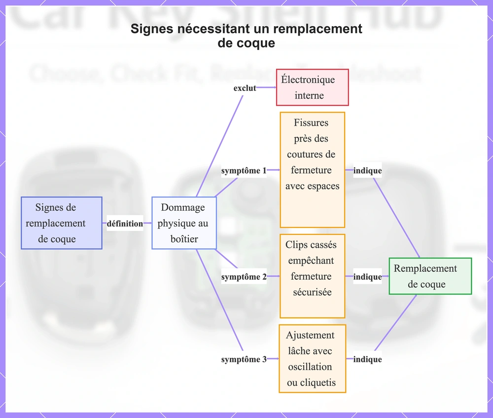 Signes nécessitant un remplacement de coque
