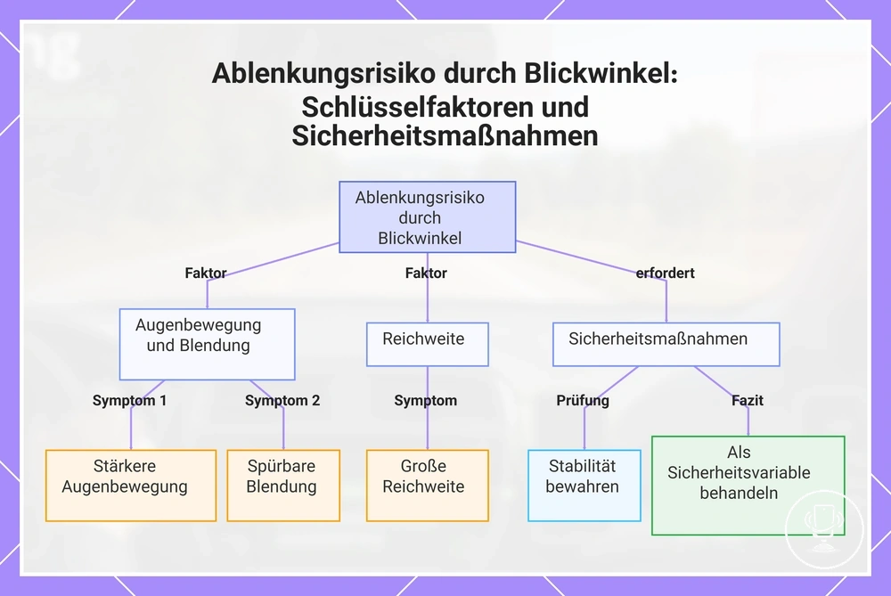 Ablenkungsrisiko durch Blickwinkel: Schlüsselfaktoren und Sicherheitsmaßnahmen