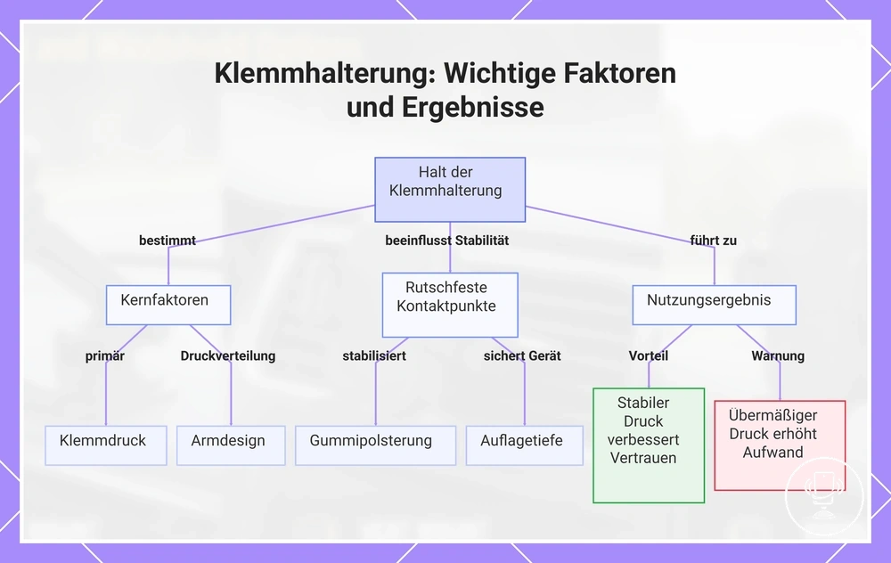 Klemmhalterung: Wichtige Faktoren und Ergebnisse