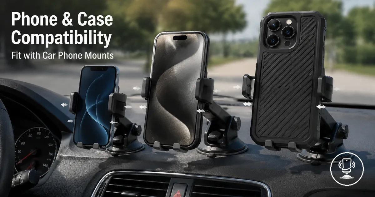 Cleaning suction cup and adhesive pads of car phone mount for improved grip and maintenance