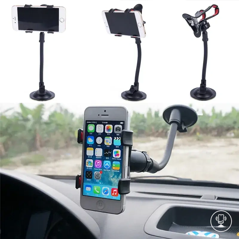 360 windshield car phone mount with suction base