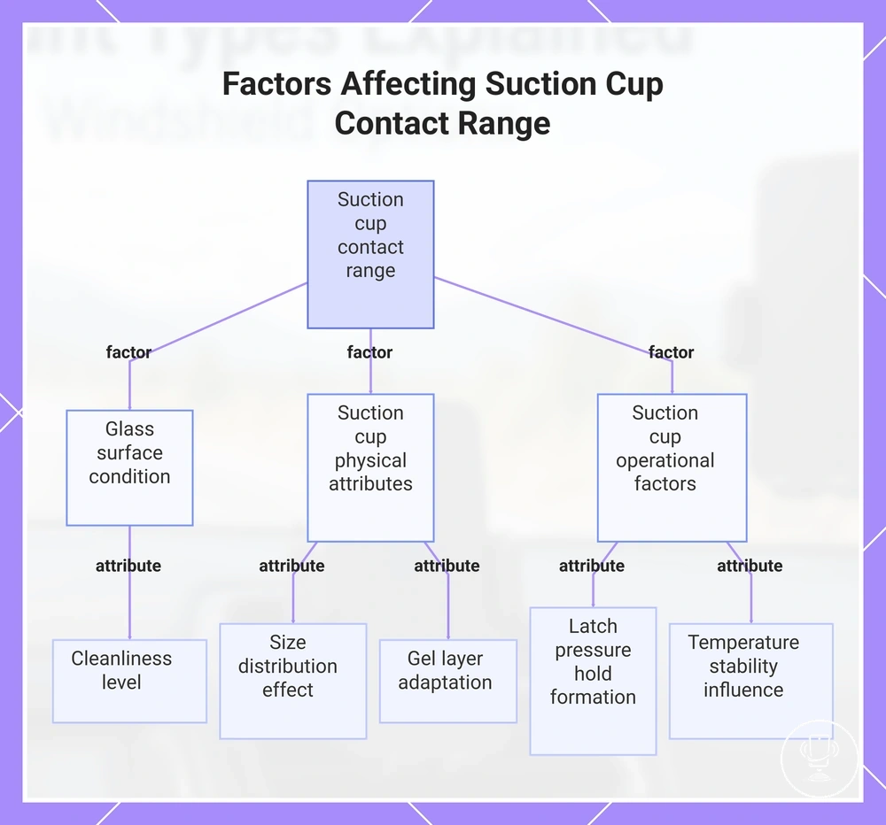 Factors Affecting Suction Cup Contact Range