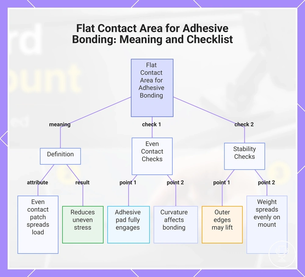 Flat Contact Area for Adhesive Bonding: Meaning and Checklist