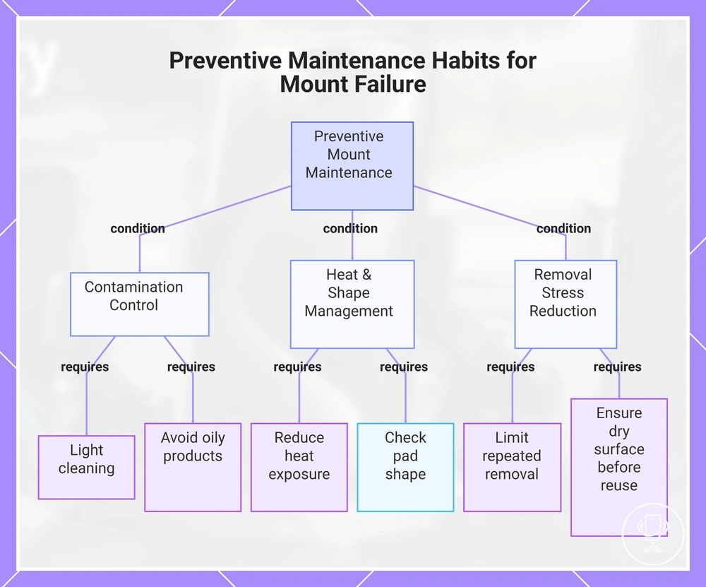 Preventive Maintenance Habits for Mount Failure