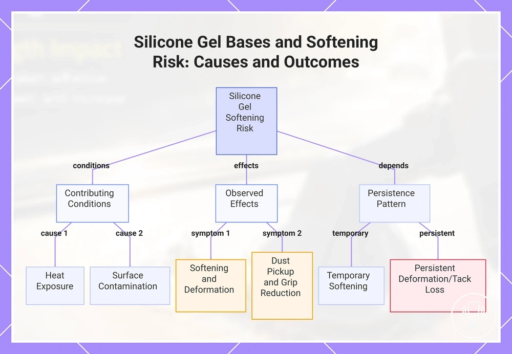 Silicone Gel Bases and Softening Risk: Causes and Outcomes