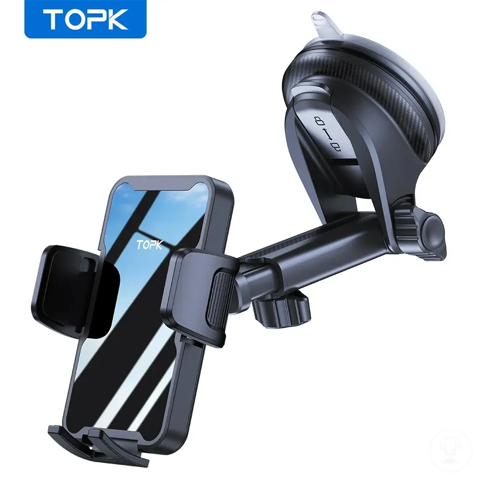 Support téléphone montage ventouse pour voiture