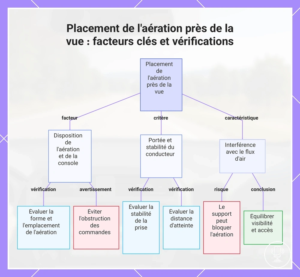 Placement de l'aération près de la vue : facteurs clés et vérifications