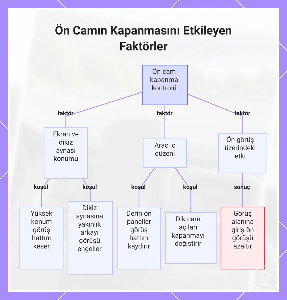 Ön Camın Kapanmasını Etkileyen Faktörler