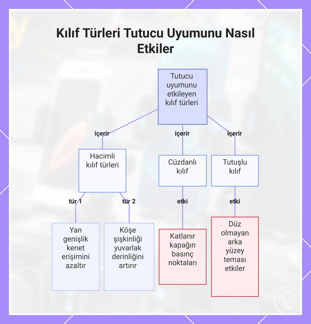 Kılıf Türleri Tutucu Uyumunu Nasıl Etkiler