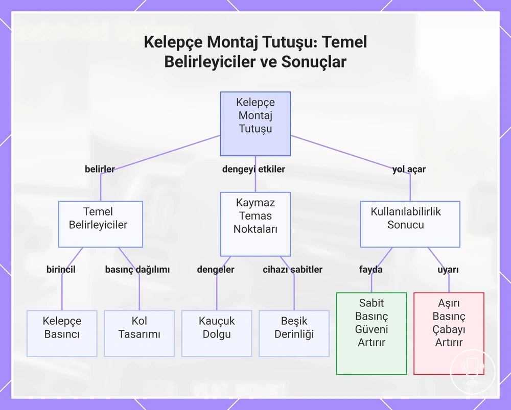 Kelepçe Montaj Tutuşu: Temel Belirleyiciler ve Sonuçlar