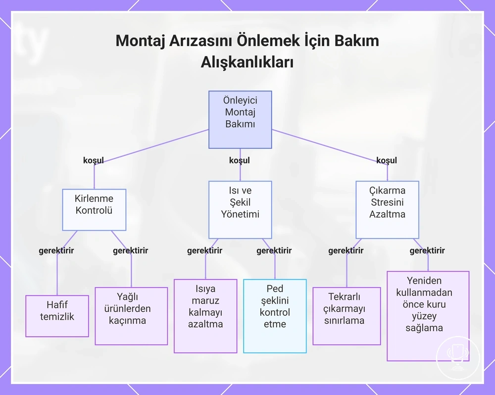 Montaj Arızasını Önlemek İçin Bakım Alışkanlıkları
