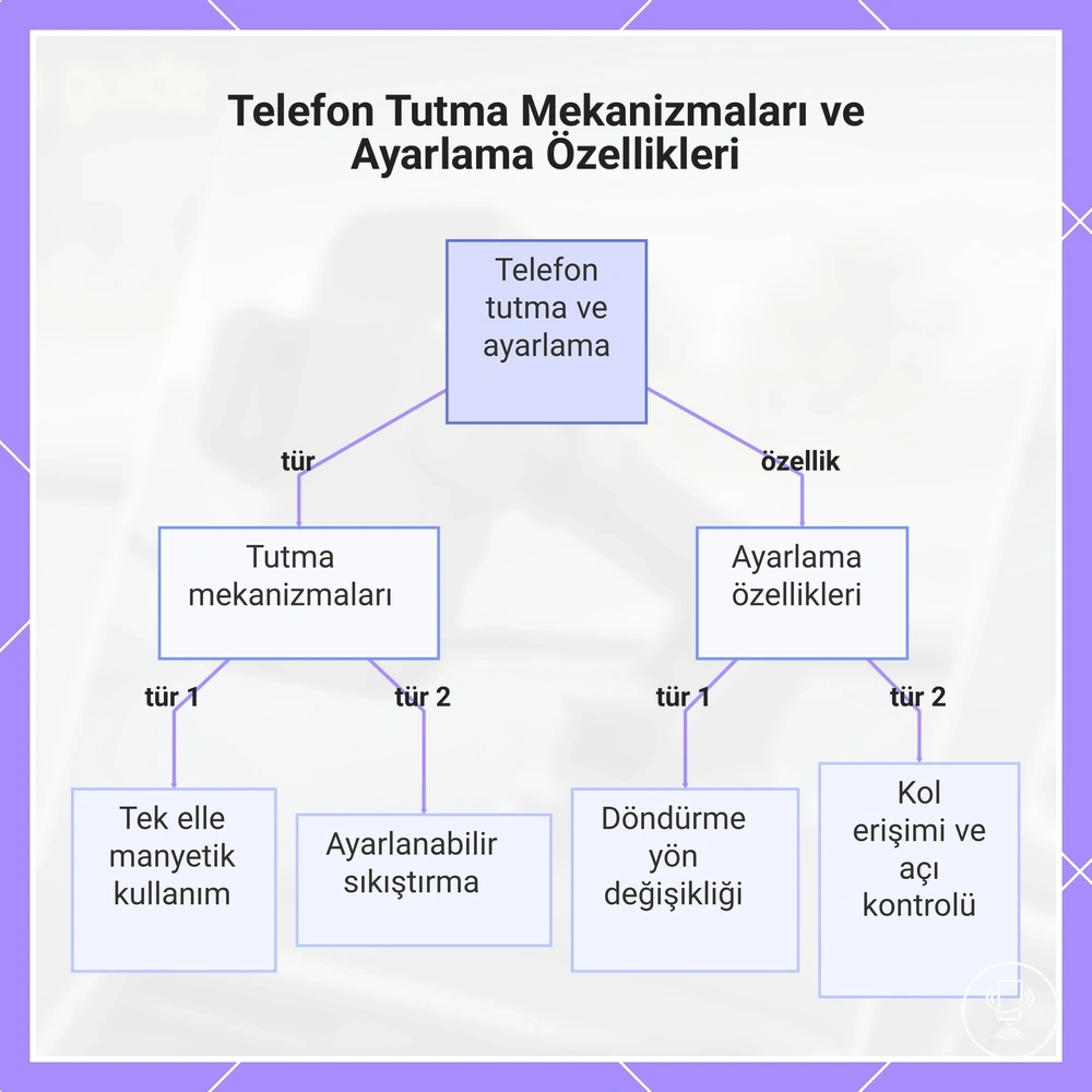 Telefon Tutma Mekanizmaları ve Ayarlama Özellikleri