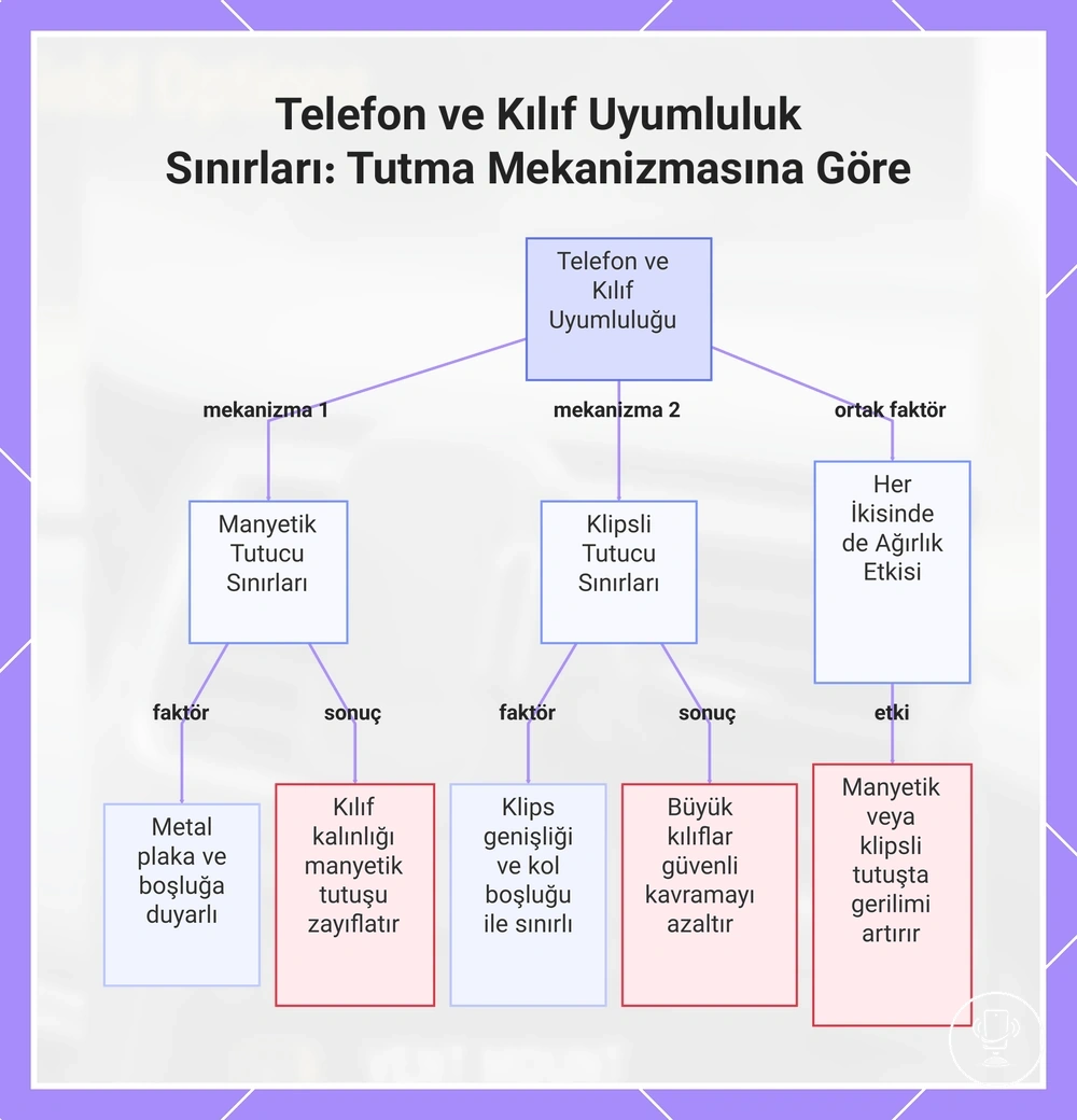 Telefon ve Kılıf Uyumluluk Sınırları: Tutma Mekanizmasına Göre