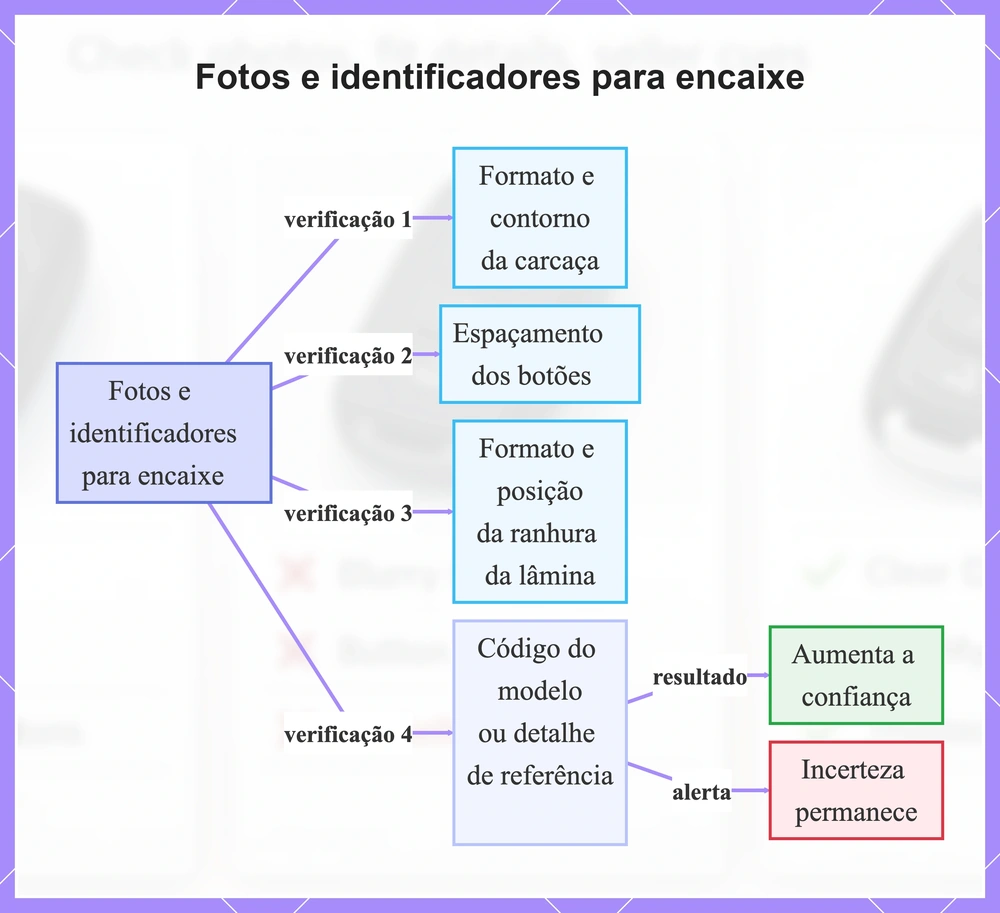 Fotos e identificadores para encaixe