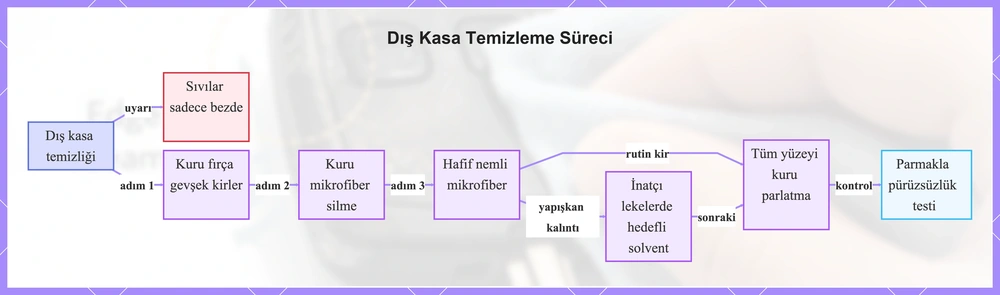 Dış Kasa Temizleme Süreci