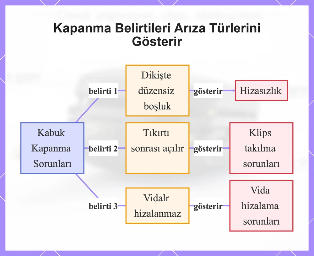 Kapanma Belirtileri Arıza Türlerini Gösterir