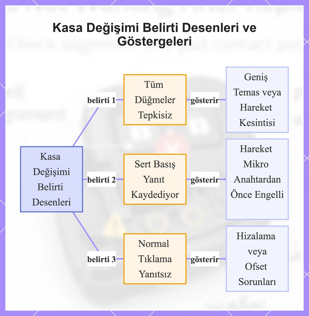 Kasa Değişimi Belirti Desenleri ve Göstergeleri