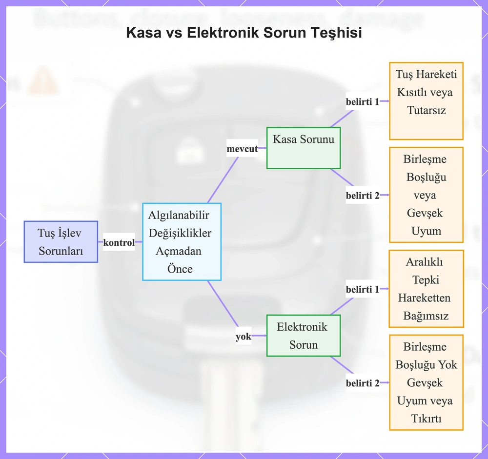 Kasa vs Elektronik Sorun Teşhisi