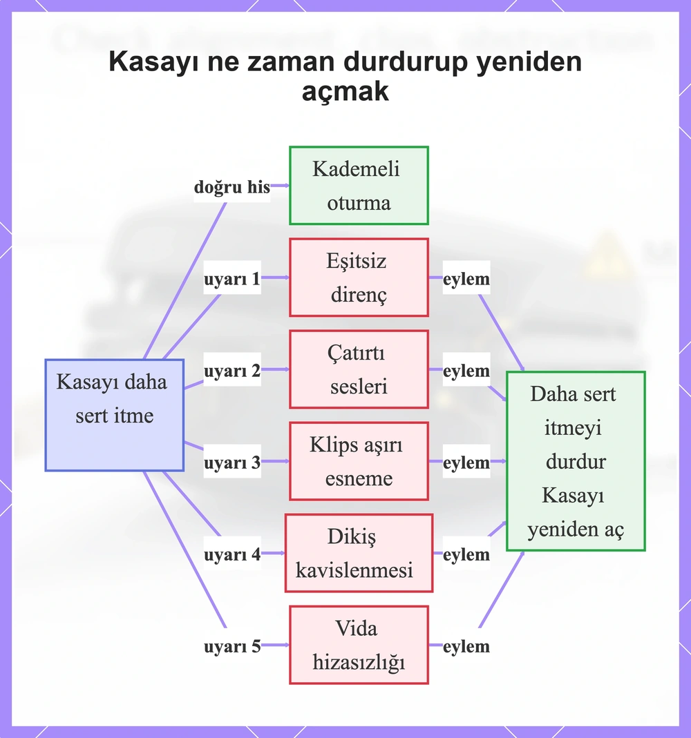 Kasayı ne zaman durdurup yeniden açmak