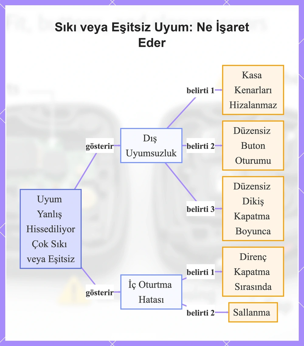 Sıkı veya Eşitsiz Uyum: Ne İşaret Eder