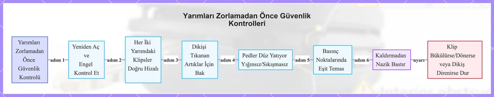 Yarımları Zorlamadan Önce Güvenlik Kontrolleri